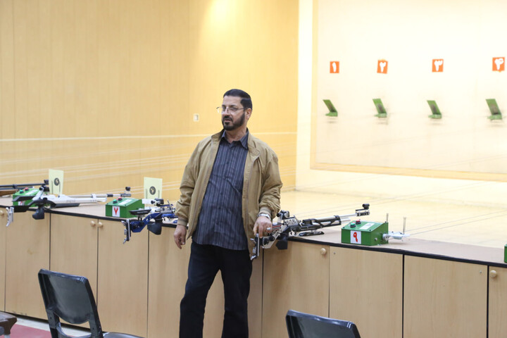 تصاویر/ مسابقات تیراندازی جشنواره فرهنگی ورزشی طلاب و روحانیون استان خوزستان برگزار شد