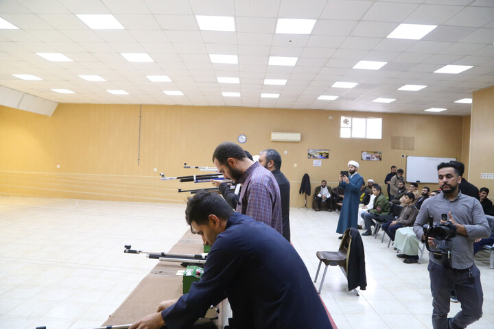 تصاویر/ مسابقات تیراندازی جشنواره فرهنگی ورزشی طلاب و روحانیون استان خوزستان برگزار شد