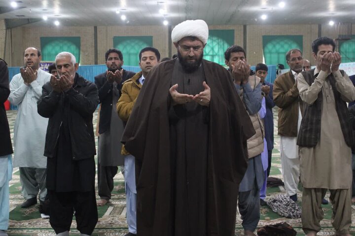 تصاویر/ آیین عبادی سیاسی نماز جمعه شهرستان دلگان