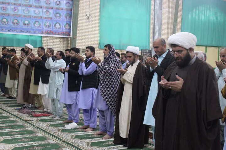 تصاویر/ آیین عبادی سیاسی نماز جمعه شهرستان دلگان
