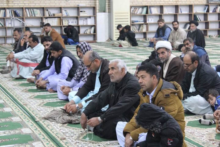 تصاویر/ آیین عبادی سیاسی نماز جمعه شهرستان دلگان