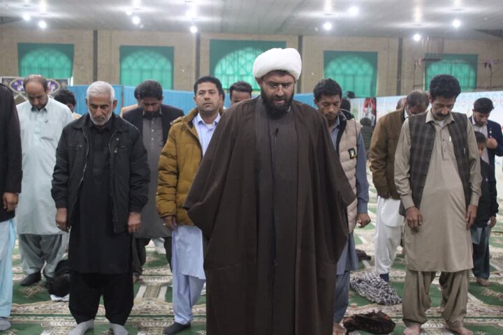تصاویر/ آیین عبادی سیاسی نماز جمعه شهرستان دلگان