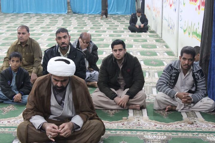 تصاویر/ آیین عبادی سیاسی نماز جمعه شهرستان دلگان