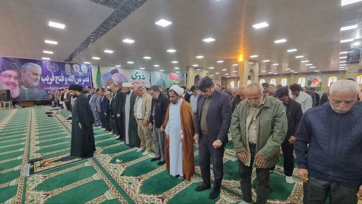 نماز جمعه گناوه به روایت تصویر