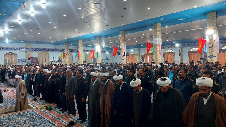 تصاویر/ آیین عبادی سیاسی نماز جمعه شهرستان زابل