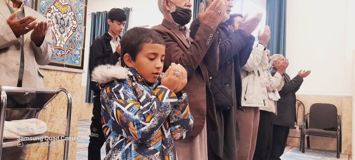 تصاویر/ آیین عبادی سیاسی نماز جمعه شهرستان نیمروز