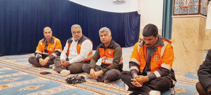 تصاویر/ آیین عبادی سیاسی نماز جمعه شهرستان نیمروز