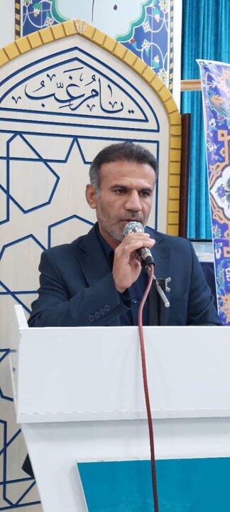 نمازجمعه امروز شهر جم به روایت تصویر