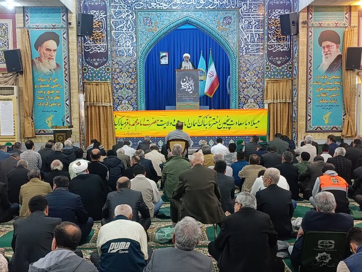 تصاویر/ آیین عبادی سیاسی نمازجمعه امروز شهر بوشهر