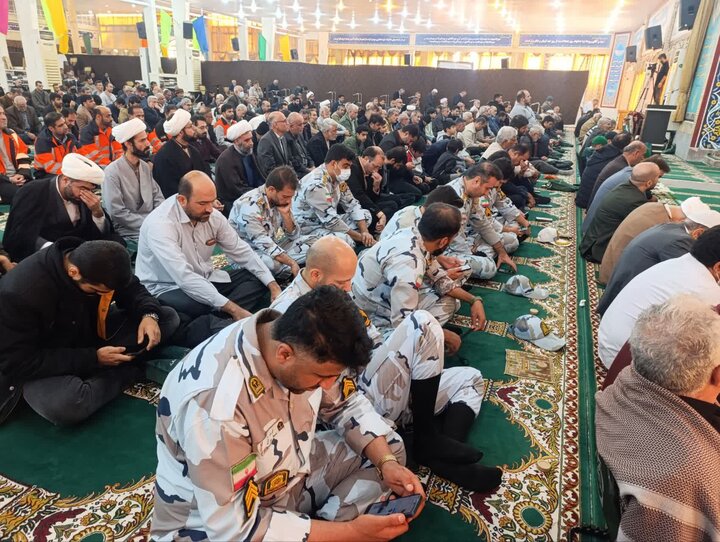 تصاویر/ آیین عبادی سیاسی نمازجمعه امروز شهر بوشهر