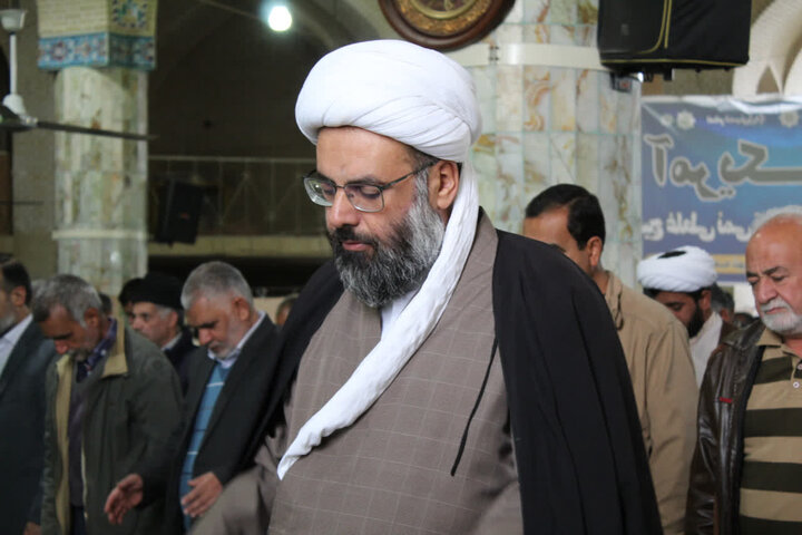 تصاویر/ برگزاری نماز جمعه شهرستان خاتم