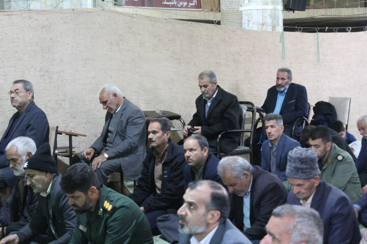 تصاویر/ برگزاری نماز جمعه شهرستان خاتم