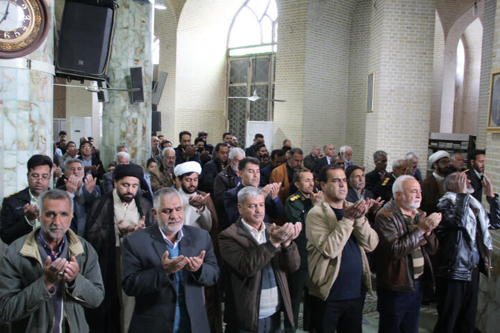 تصاویر/ برگزاری نماز جمعه شهرستان خاتم