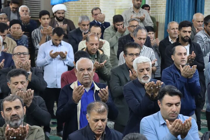 نماز جمعه عالیشهر به روایت تصویر