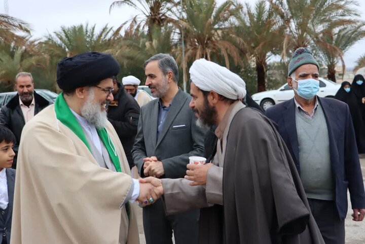 تصاویر/ برگزاری نماز جمعه شهرستان بافق