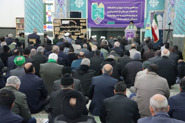 تصاویر/ برگزاری نماز جمعه شهرستان بافق