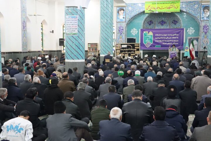 تصاویر/ برگزاری نماز جمعه شهرستان بافق