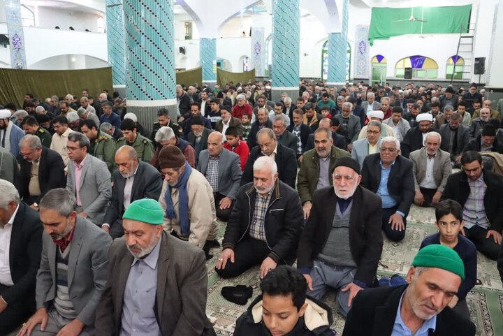 تصاویر/ برگزاری نماز جمعه شهرستان بافق