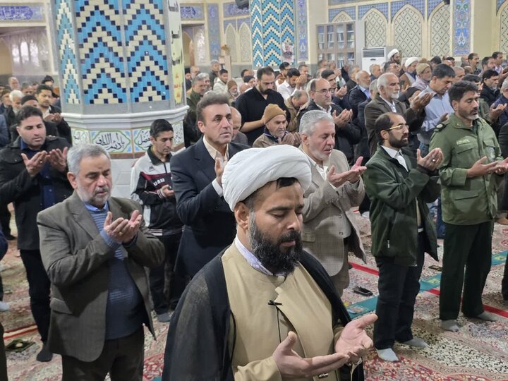 تصاویر/ برگزاری نماز جمعه شهرستان بهاباد