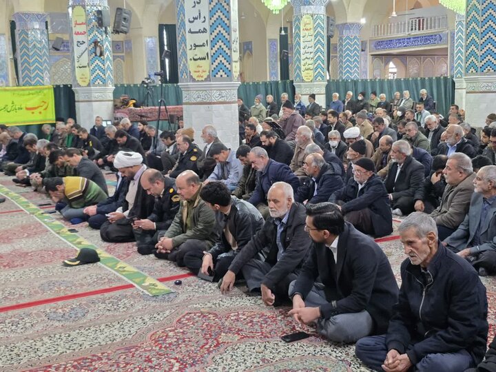 تصاویر/ برگزاری نماز جمعه شهرستان بهاباد
