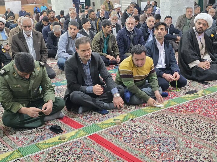 تصاویر/ برگزاری نماز جمعه شهرستان بهاباد