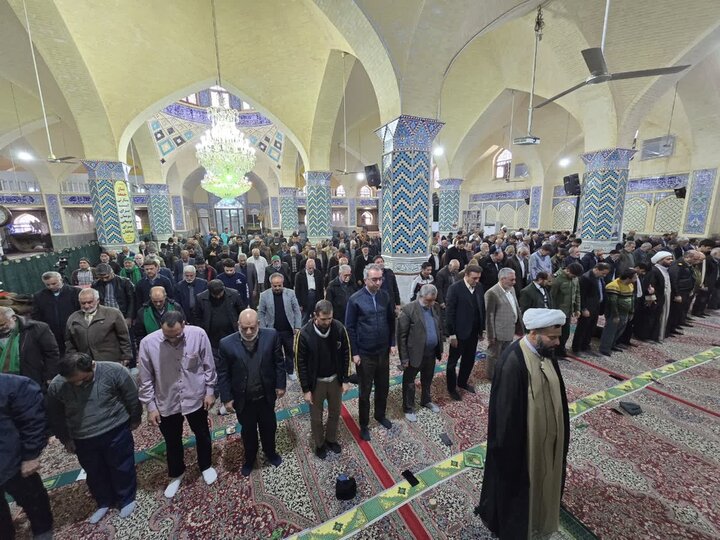 تصاویر/ برگزاری نماز جمعه شهرستان بهاباد