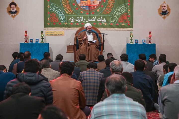 تصاویر/ مراسم هفتگی گرامیداشت شهید پاسدار حمیدرضا بافتی زاده