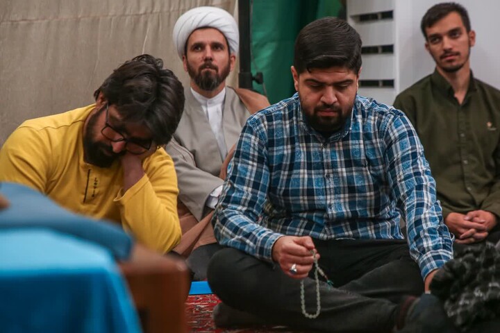 تصاویر/ مراسم هفتگی گرامیداشت شهید پاسدار حمیدرضا بافتی زاده