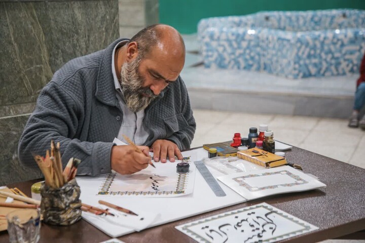 تصاویر/ مراسم هفتگی گرامیداشت شهید پاسدار حمیدرضا بافتی زاده