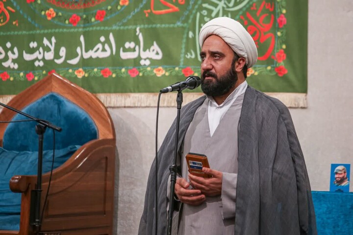 تصاویر/ مراسم هفتگی گرامیداشت شهید پاسدار حمیدرضا بافتی زاده