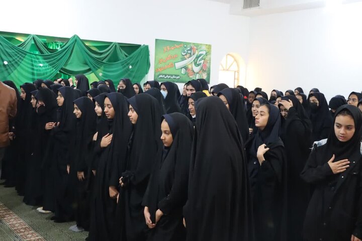 تصاویر/ آئین افتتاحیه کانون یاریگران زندگی در دبیرستان دخترانه رضوانی شهرستان اشکذر