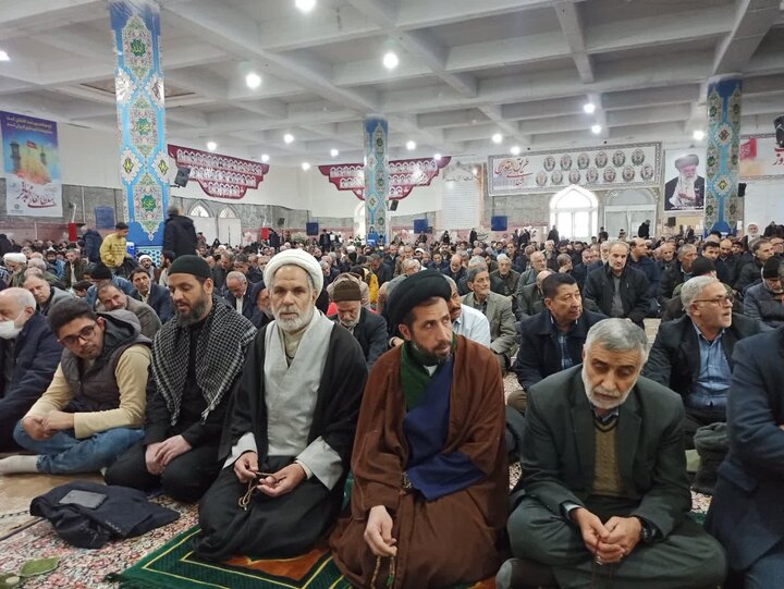 تصاویر/ نمازعبادی سیاسی جمعه کاشان