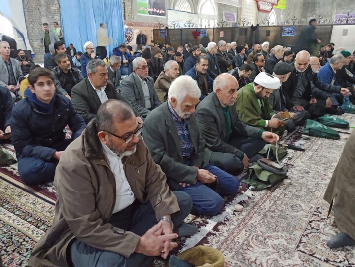 تصاویر/ نمازعبادی سیاسی جمعه کاشان