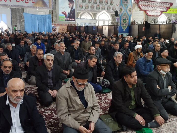 تصاویر/ نمازعبادی سیاسی جمعه کاشان