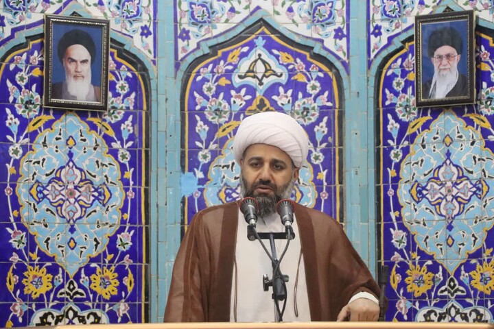 نماز جمعه خارگ به روایت تصویر