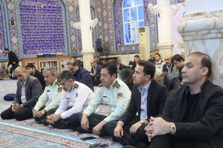 نماز جمعه خارگ به روایت تصویر