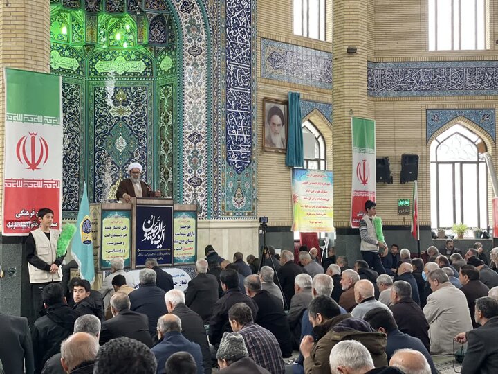 تصاویر/ نماز عبادی سیاسی جمعه در ملارد