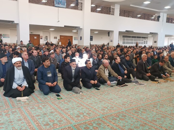 تصاویر/ اقامه نماز جمعه شهرستان مشگین شهر