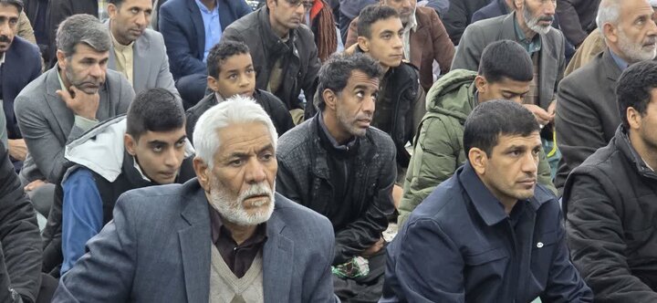 تصاویر/ اقامه نماز جمعه شهر ریگان