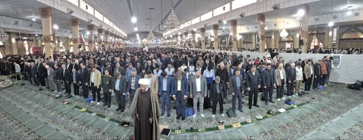 تصاویر/ نماز عبادی سیاسی جمعه در پاکدشت