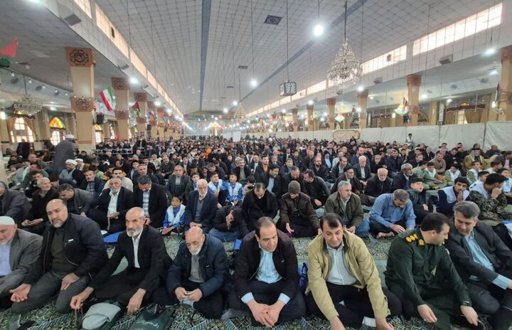 تصاویر/ نماز عبادی سیاسی جمعه در پاکدشت