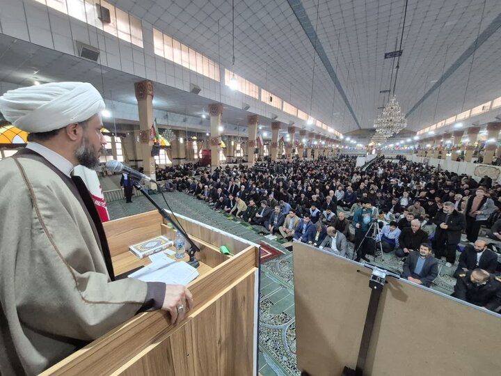 تصاویر/ نماز عبادی سیاسی جمعه در پاکدشت