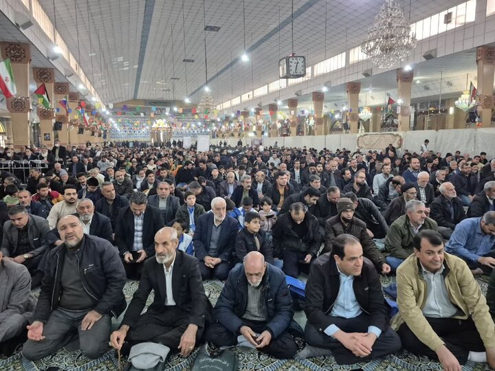 تصاویر/ نماز عبادی سیاسی جمعه در پاکدشت