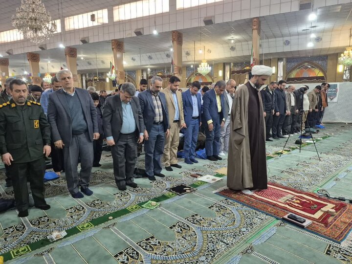 تصاویر/ نماز عبادی سیاسی جمعه در پاکدشت