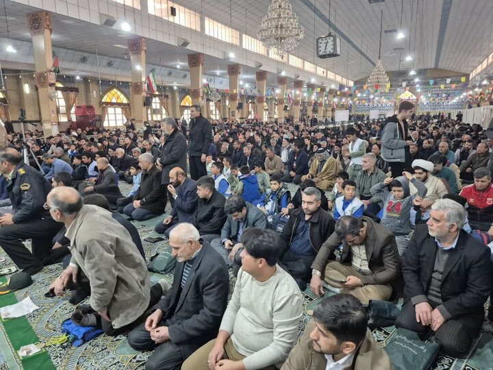 تصاویر/ نماز عبادی سیاسی جمعه در پاکدشت