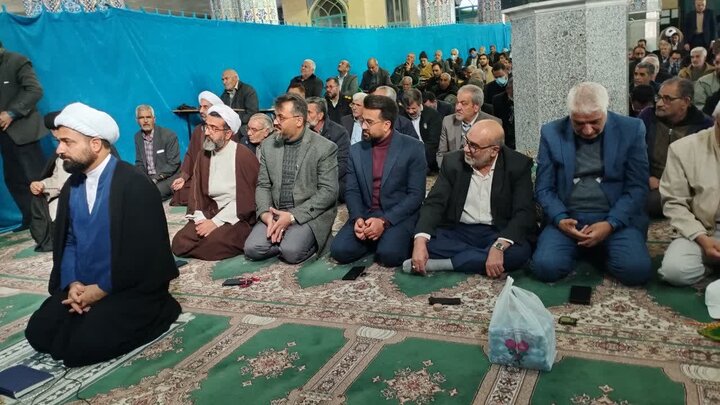 تصاویر/ اقامه نماز جمعه شهر کوهبنان