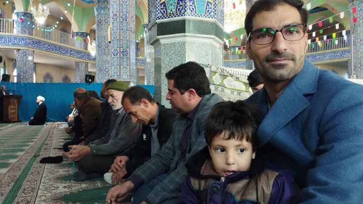 تصاویر/ اقامه نماز جمعه شهر کوهبنان