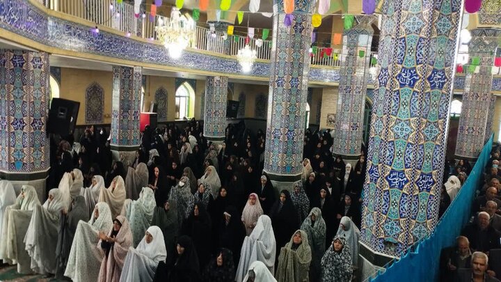 تصاویر/ اقامه نماز جمعه شهر کوهبنان