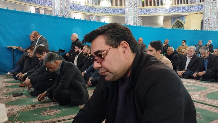 تصاویر/ اقامه نماز جمعه شهر کوهبنان