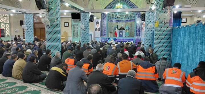 تصاویر/ اقامه نماز جمعه شهر انار